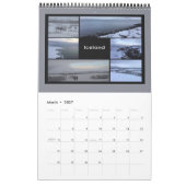 Island Winterlandschaft Kalender (Mär 2027)