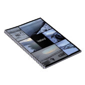 Island Winterlandschaft Notizblock (Rechte Seite)