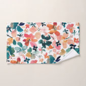 ISLAND-ZEIT farbenfroh tropische Flora Badhandtuch Set (Handtuch)