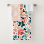 ISLAND ZEIT Tropical Boho Badhandtuch Set (Insitu)