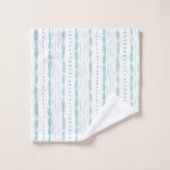 ISLAND ZEIT Tropical Boho Badhandtuch Set (Waschlappen)