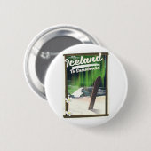 Island zum Snowboard Button (Vorne & Hinten)