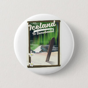 Island zum Snowboardfahren Button