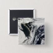 IslandÃ Â Â Â ½ s EyjafjallajÃ Â ½kull vulkan Button (Vorne & Hinten)