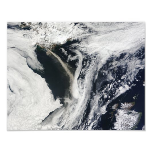 IslandÃ Â Â Â ½ s EyjafjallajÃ Â ½kull vulkan Fotodruck (Vorne)