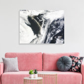 Islandà    ½ s Eyjafjallajà  ½kull vulkan Leinwanddruck (Insitu (Wohnzimmer))