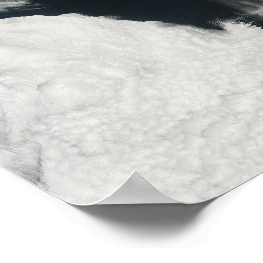 Islandà    ½ s Eyjafjallajà  ½kull vulkan Poster (Ecke)