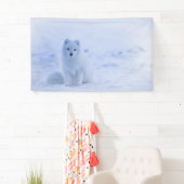 Islandarktischer Fox Banner (Insitu)