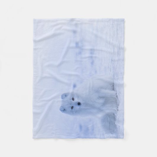 Islandarktischer Fox Fleecedecke (Vorderseite)