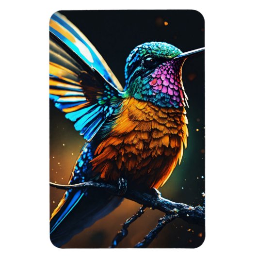 #IslandBirdsFlexiblePhotoMagnet Magnet (Vertikal)