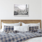 Islander & Monumente der Osterinsel, 1786 Leinwanddruck (Insitu (Schlafzimmer))
