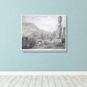 Islander & Monumente der Osterinsel, 1786 Leinwanddruck (Insitu (Holzboden))