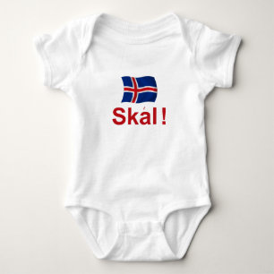 Isländer Skal! (Beifall) Baby Strampler