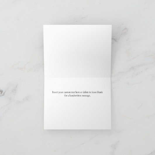 Islander Vacation Dankeskarte (Innenseite)