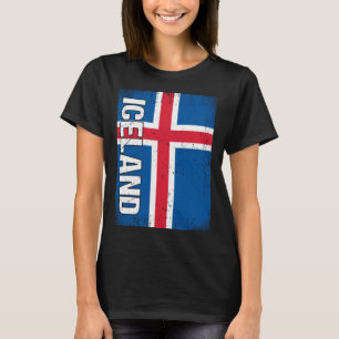 Isländerflagge Island T-Shirt