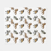 Isländers in der Gangart Fleecedecke (Vorderseite (Horizontal))