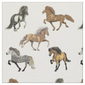 Isländers in der Gangart Stoff (Nahaufnahme)