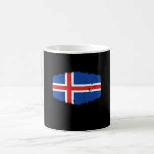 Islandflagge Kaffeetasse