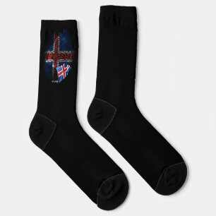 Islandflagge Socken