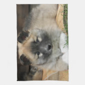 Islandhund Handtuch (Vertikal)