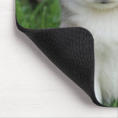 Islandhundwelpe Splitface Mousepad (Ecke)