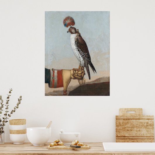 Islandic Gyrfalcon Poster (Küche)
