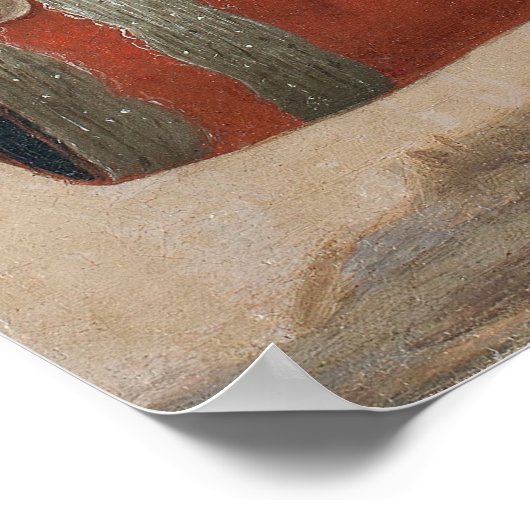 Islandic Gyrfalcon Poster (Ecke)