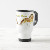 Isländisch am Feuer Reisebecher (VorderseiteRechts)