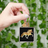 Isländisch am Feuer Schlüsselanhänger (Hand)