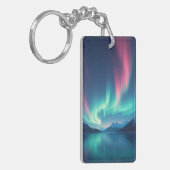 Isländisch Aurora Schlüsselanhänger (Vorderseite links)