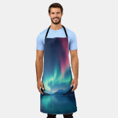 Isländisch Aurora Schürze (Getragen)