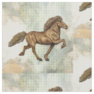 Isländisch der 1930er Jahre auf Karos Stoff