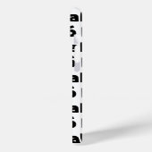 Isländisch Halló { Hello ) Íslenska Language Case-Mate iPhone Hülle (Rückseite / Links)