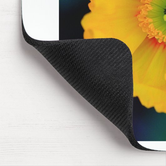 Isländisch Poppy Mousepad (Ecke)