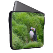 Isländisch Puffin Bird Laptopschutzhülle (Vorne Rechts)
