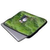 Isländisch Puffin Bird Laptopschutzhülle (Vorne Knopf)