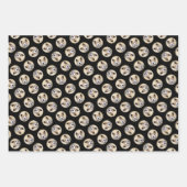 Isländisch Sheepdog Malerei Tan Original Dog Art Geschenkpapier Set (Vorderseite 3)