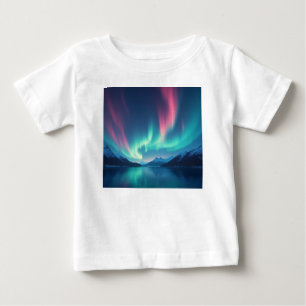 Isländische Aurora Baby T-shirt