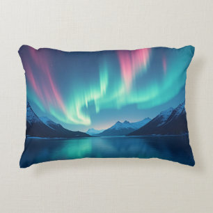 Isländische Aurora Dekokissen