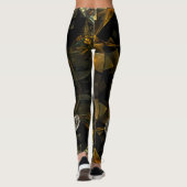 Isländische Diktate in Gait Leggings (Rückseite)