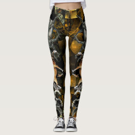 Isländische Diktate in Gait Leggings