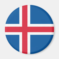 Isländische Flagge -