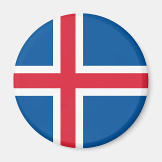 Isländische Flagge - Magnet