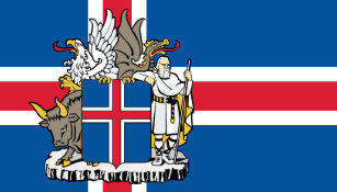Mit Island Flagge Visitenkarten Zazzle De