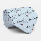Isländische Herz-Krawatte Krawatte (Gerollt)
