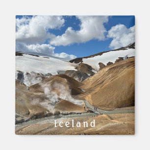 Isländische Hochland - Magnet