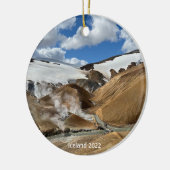 Isländische Hochlandschmuck Keramik Ornament (Links)