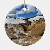 Isländische Hochlandschmuck Keramik Ornament (Hinten)