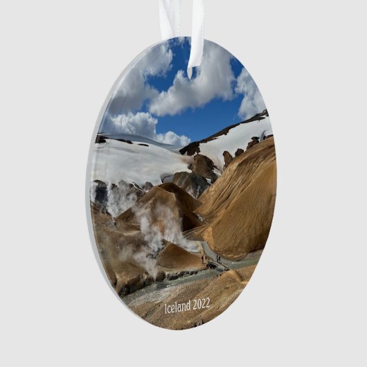 Isländische Hochlandschmuck Ornament (Vorderseite)
