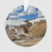 Isländische Hochlandschmuck Ornament (Vorderseite)